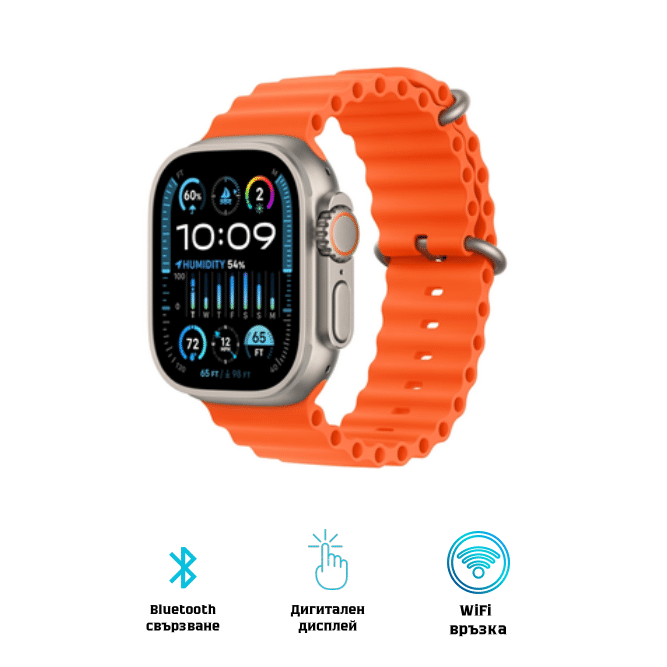 Реплика на Apple Watch Ultra 49mm(Orange)