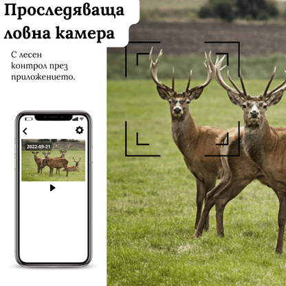 Ловна камера HC810PLUS 4G с вградена батерия и слот за SIM карта